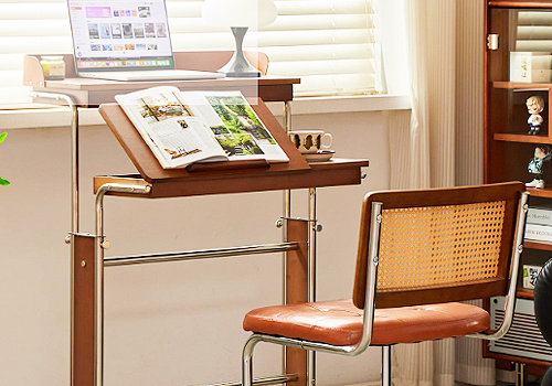 2026 MUSE Design Awards Winner - Height-adjustable Study Desk by Qingyuan County Jubiya Bamboo & Wood Co., Ltd.