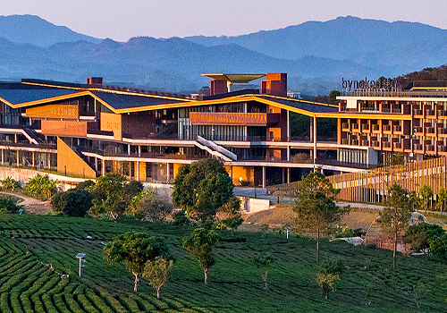 2026 MUSE Design Awards Winner - Tea Industry & Culture Exchange Center in Baitang Town by Huizhou Baixing Industrial Investment Development Co., Ltd.