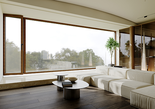 MUSE Design Awards - Skyline - Looking Up 106 Double Inswing System Window