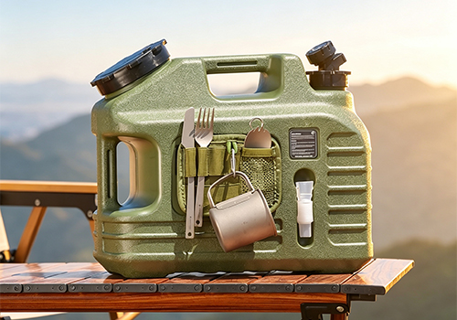 2026 MUSE Design Awards Winner - Multi‑Functional Outdoor Portable Water Container by Ningbo Jingzhou Outdoor Products Co., Ltd