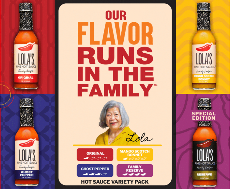 MUSE Design Awards - Lola's Hot Sauce Gift Box