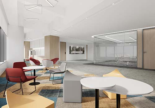 MUSE Design Awards Winner - Xi'an Greenland Global Trade Port Headquarters Office by Shaanxi Darelion-Decorationco., ltd.