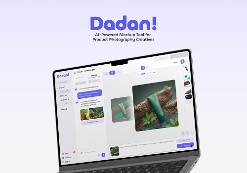 MUSE Design Awards - Dadan! – AI-Powered Mockups for Product Photography