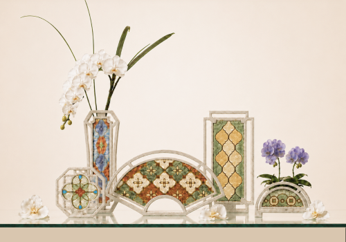 2026 MUSE Design Awards Winner - LAN YOU BUD – Lingnan Luminous Lattice Vase Series by Wa An / Lai Jiang / Jiahui Gao / Yuqing Liu