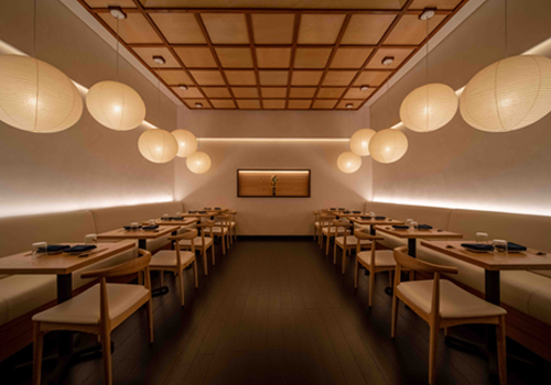MUSE Design Awards Winner - Sushi Azabu by Within Light Studio