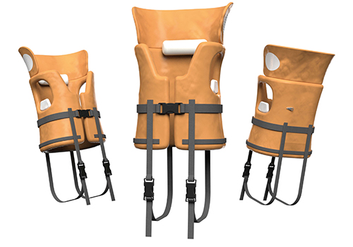 MUSE Design Awards Winner - Keep Warm Life Jacket by Zhen-Yan, Zeng、Wei-Ting,Jiang、Wen-Yeh,Shiao Lin、Yun-Jhen,Wu