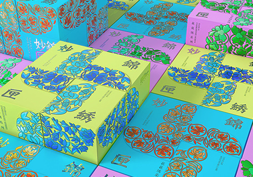 MUSE Design Awards - Vintage Splendor Case—Folk Embroidery Blind Box