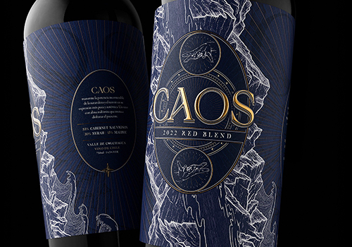 MUSE Design Awards Winner - CAOS WINE by GRIT STUDIO