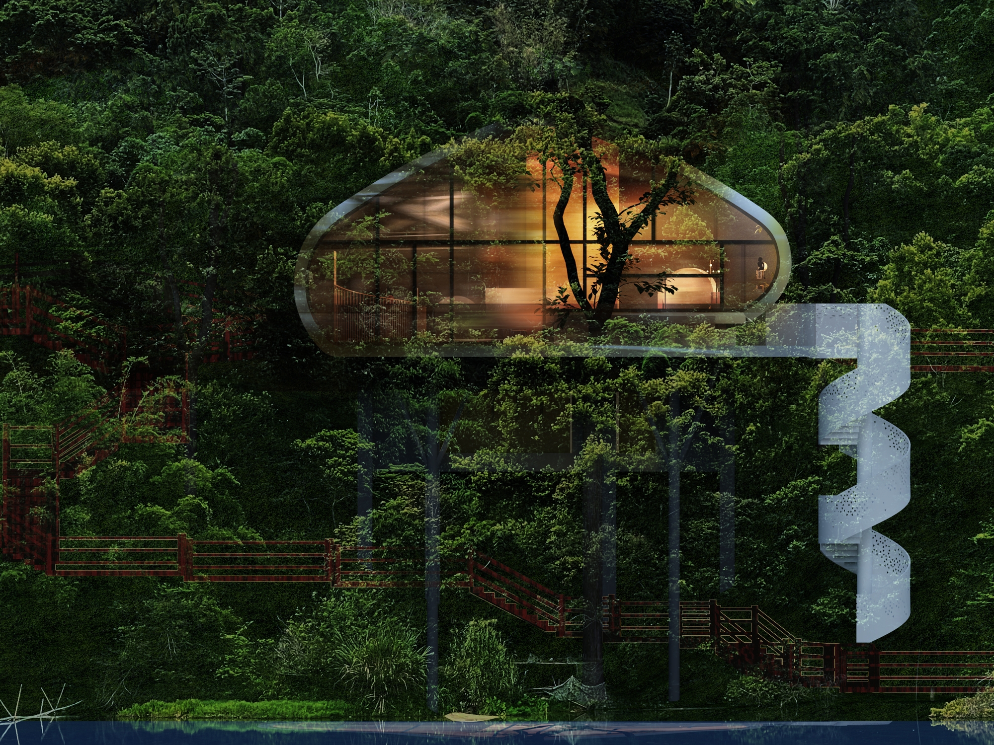 MUSE Design Awards Winner - Fangnuo V Tourist Station by ICI ARCHITECTURE/Guangzhou YiQi Architecture Consulting Co., LTD