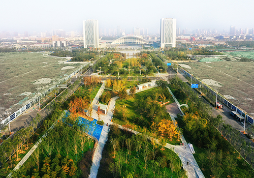 MUSE Design Awards - Central Green Axis of Beijing-Tangshan Avenue