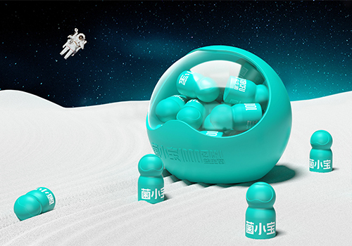 MUSE Design Awards -  JXB Probiotics - The moon and sixpence