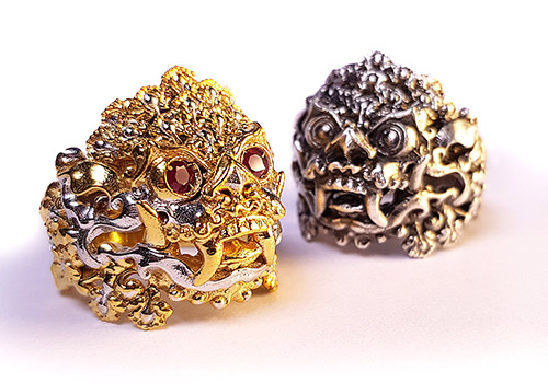 MUSE Design Awards - Balinese Barong Sterling Silver Lion Ring