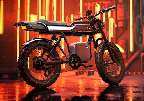 MUSE Design Awards Winner -  Arrakis-001 electric bicycle by Hangzhou Hotdesign  group Co.,Ltd