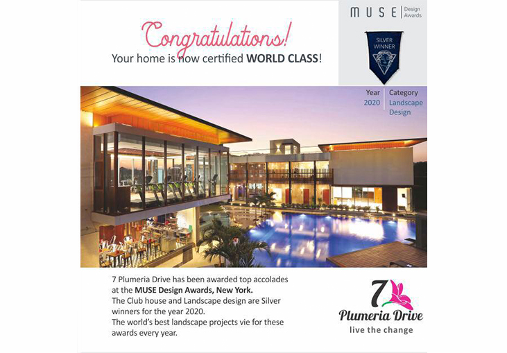 7 Plumeria Drive Awarded With Top Accolades At The 2020 MUSE Awards