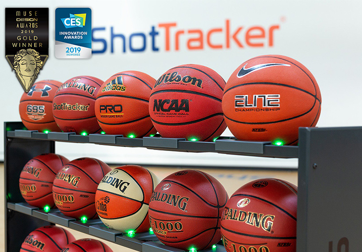 Congratulations! ShotTracker Wins Gold MUSE For Rechargeable Ball Rack!