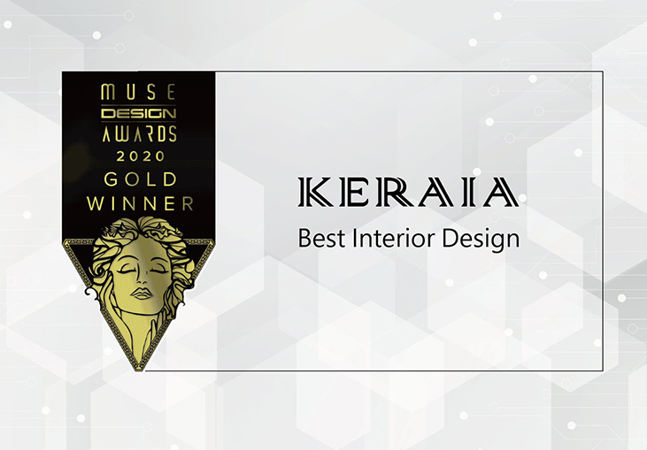 Fontal Interior Design Co., Ltd.’s ‘Keraia’ Awarded With A MUSE Gold Award!