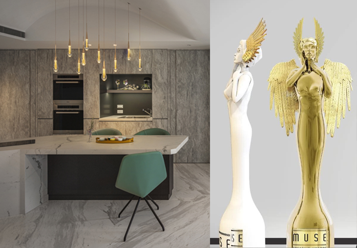 YOMA Design Awarded Gold Distinction for ‘New Romanticism’!