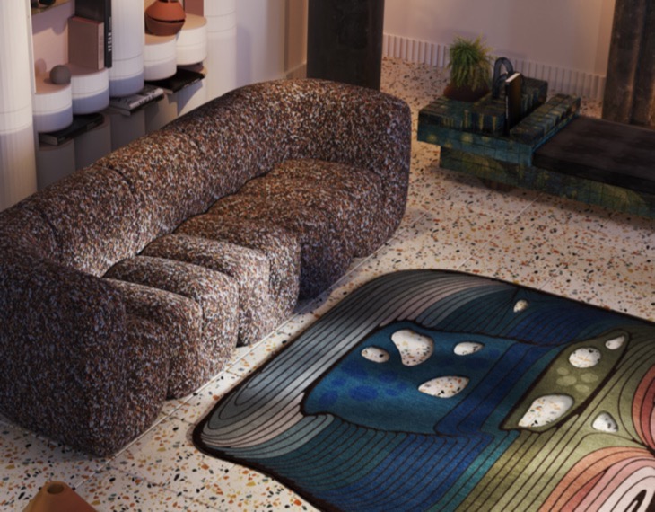 TAPIS ROUGE Awarded Silver for Gamma Nord Rug with a Sustainable and Innovative Approach!