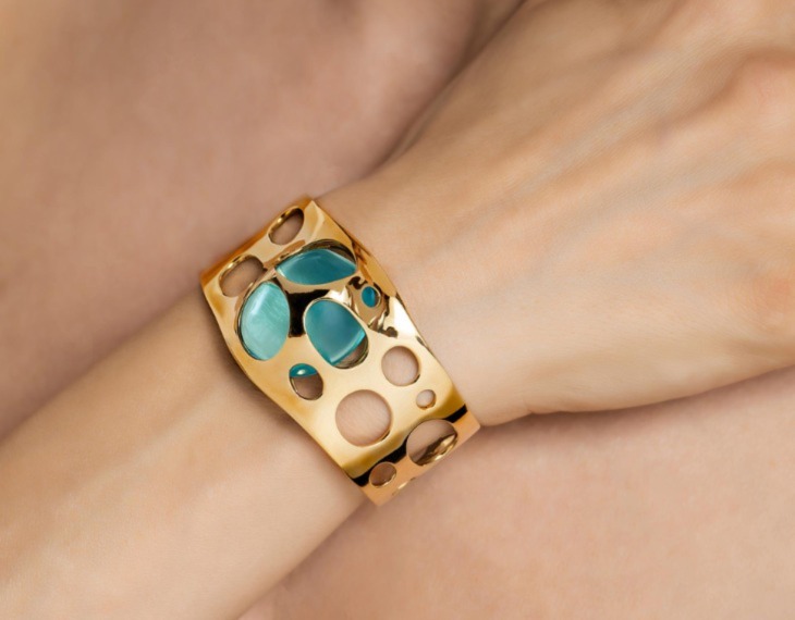 Eleonora Federici Brandishes in Gold for Stunning MODEL IV: “DISRUPTION”