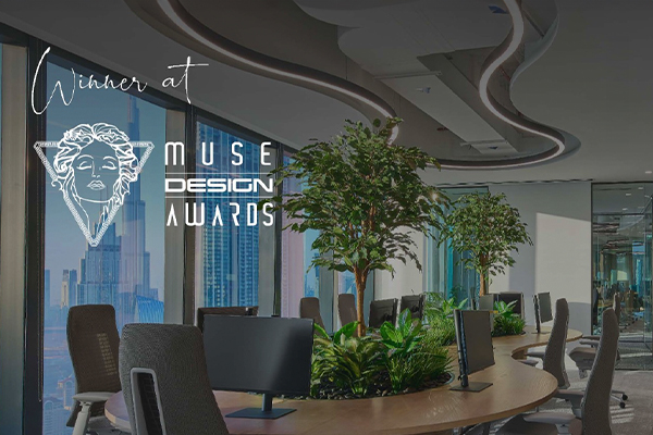 Pernod Ricard ICD Brookfield Place Offices project has been awarded with Silver award at the 2024 MUSE Design Awards!