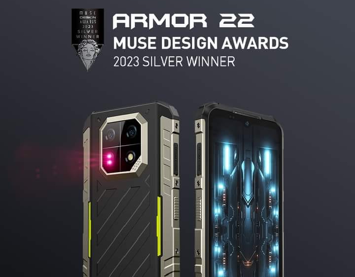 It's our honor that Ulefone Armor 22 takes home the 2023 Silver Winner of MUSE Design Awards!