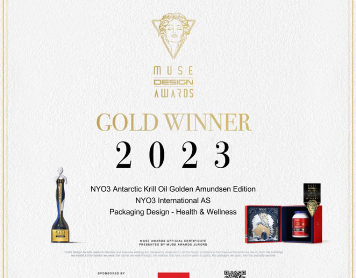 We are the Gold Winner of 2023!