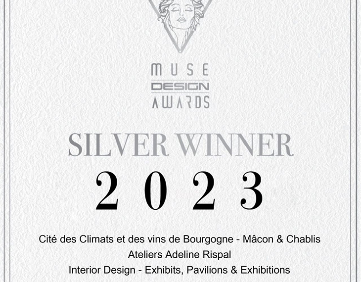 It is with great pride that ATELIERS ADELINE RISPAL share these awards!