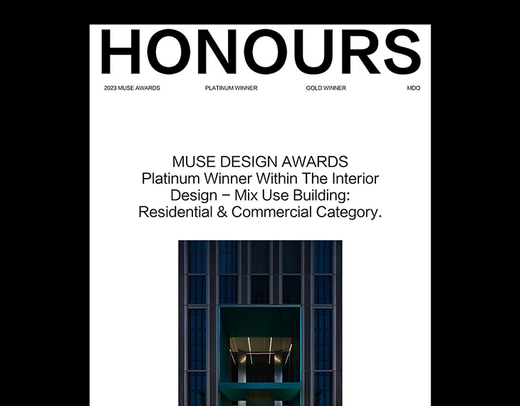 We are elated to share with you that MDO's spectacular design has won two superlatives.