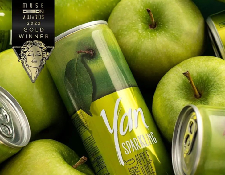 Yan Sparkling Juice has been awarded GOLD!