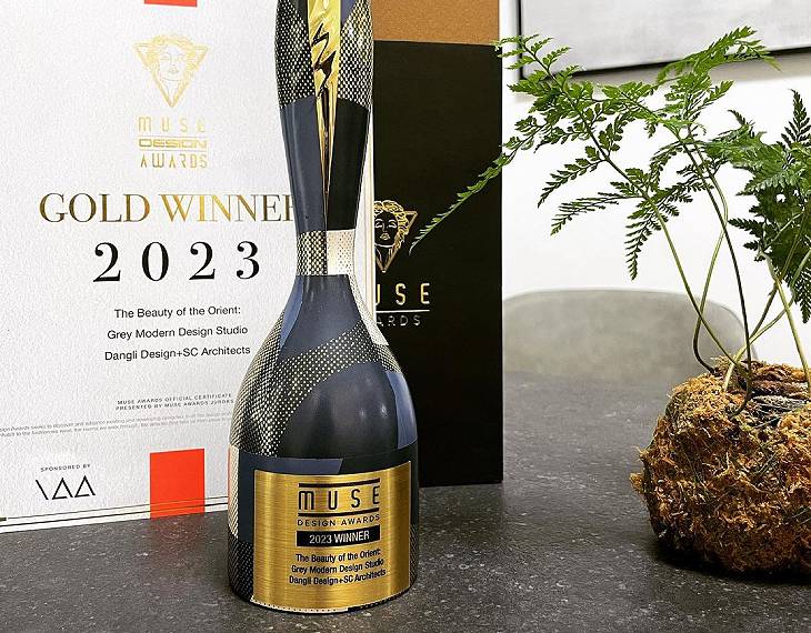 Dangli Design+SC Architects won gold at 2023 MUSE Design Awards!