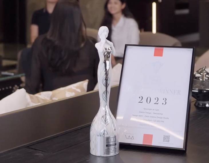 Zoom Interior Design Studio won Platinum award at 2023 MUSE Design Awards!