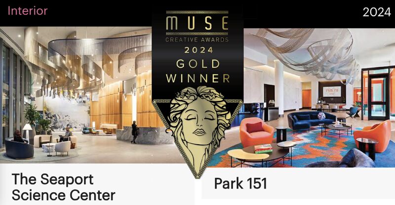 CBT Architects was Announced as a two-time Gold Winner in MUSE!