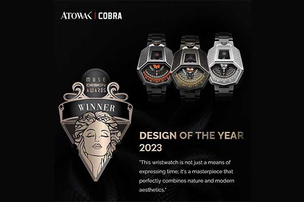 Congratulations to ATOWAK for winning two prestigious design awards!