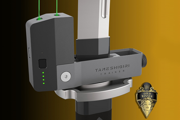 Tameshigiri Trainer named a Gold Winner in the 2024 MUSE Design Awards!