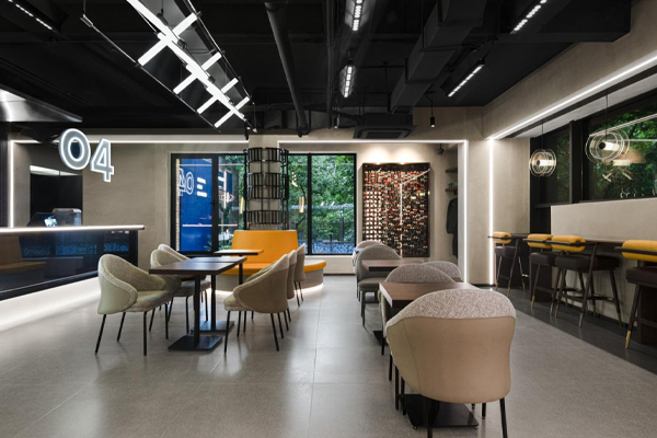 “co:tel” showroom,  awarded Gold at the MUSE Design Awards!