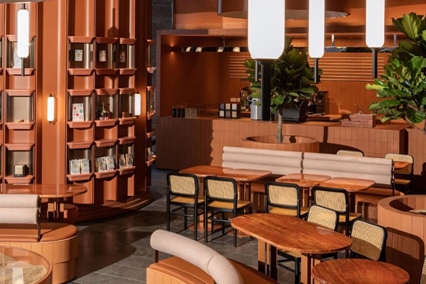 Alchemy Origin Rings Gold with Sustainable Interior Design under Restaurants & Bars