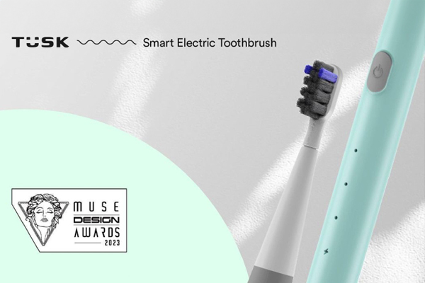 Achievement unlocked: ???? We're proud to announce that our electric toothbrush has won prestigious MUSE Design Awards!