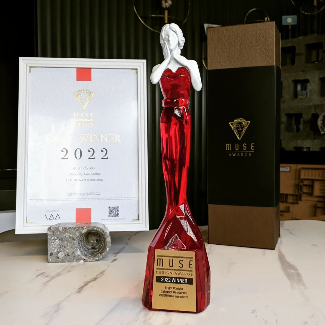 MUSE Design Awards Winner - The long-awaited beauty trophy finally received!