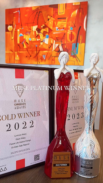 MUSE Design Awards Winner - Future Life Interior Design has been awarded Platinum!