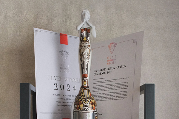 MUSE Design Awards Winner - Stratton Furniture & Design brought home a Silver Award at the MUSE!