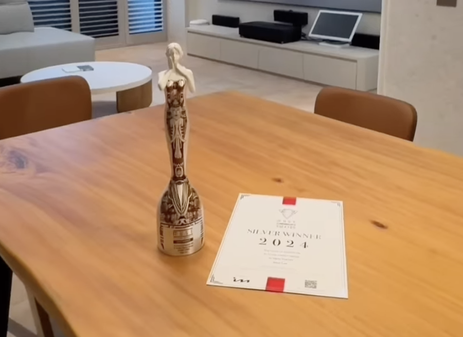 MUSE Design Awards Winner - Tri house interior design won Silver Award at the 2024 MUSE Design Awards!
