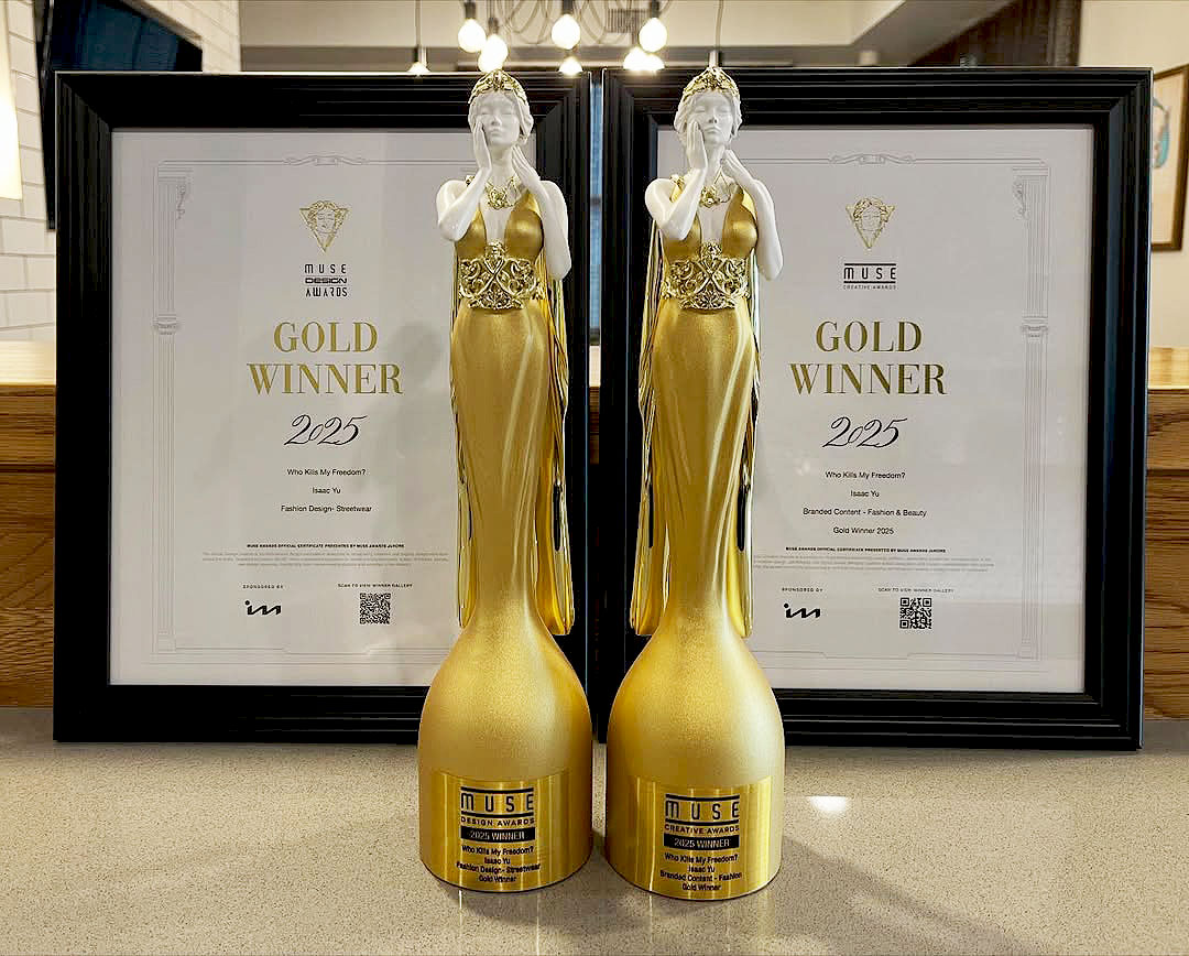 MUSE Design Awards Winner - A Gold Moment for Isaac in Fashion Design