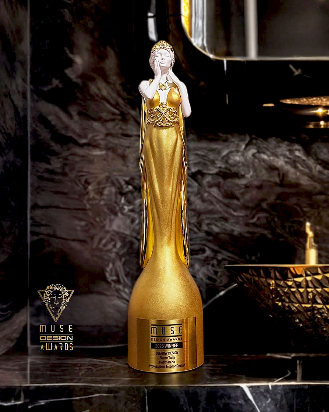 MUSE Design Awards Winner - Seehow Design Shines with a Gold Interior Design Win!